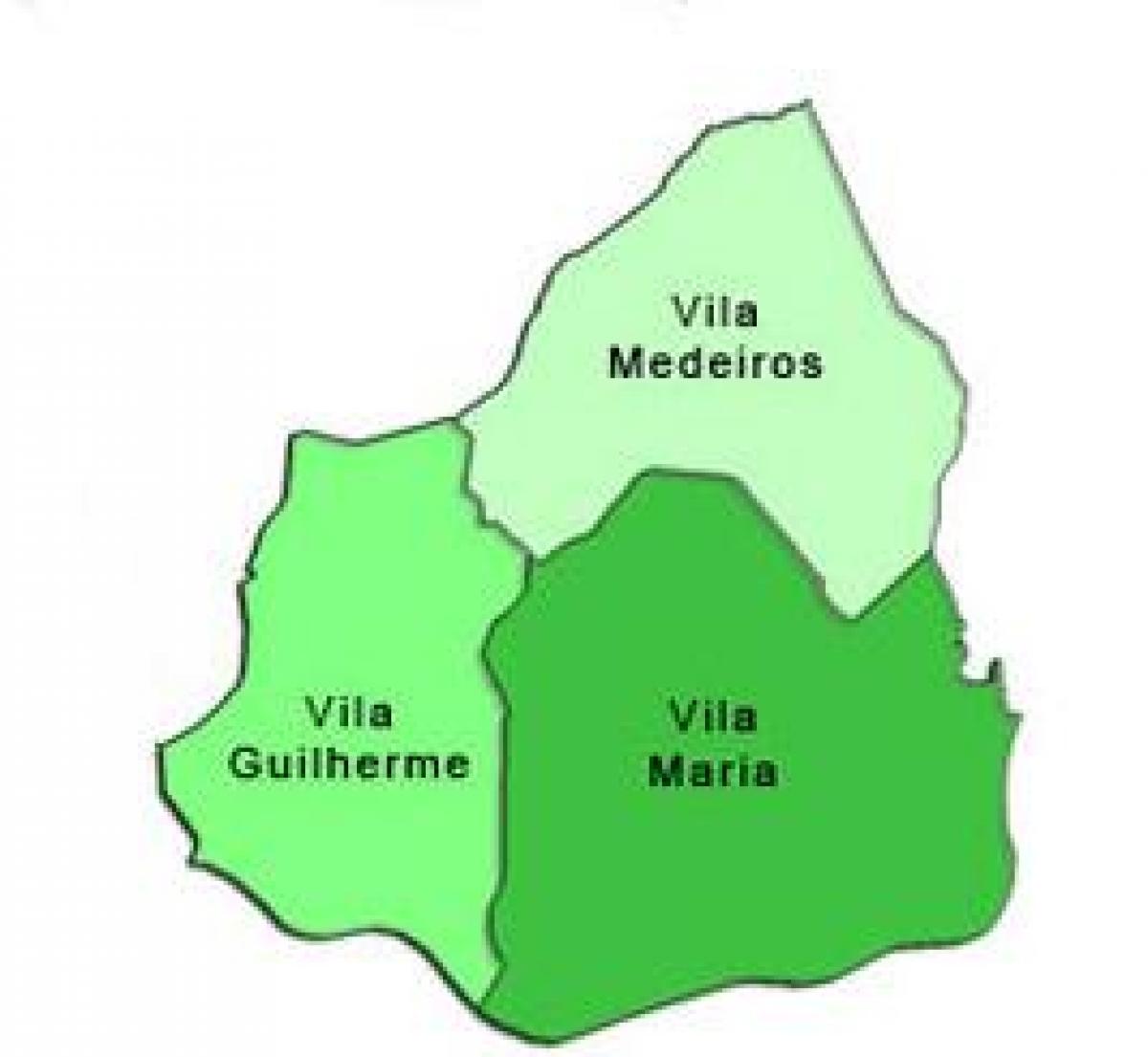 Kart Vila Mariya sub-prefecture