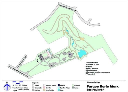 Kart park Roberto Бурле-Marksın