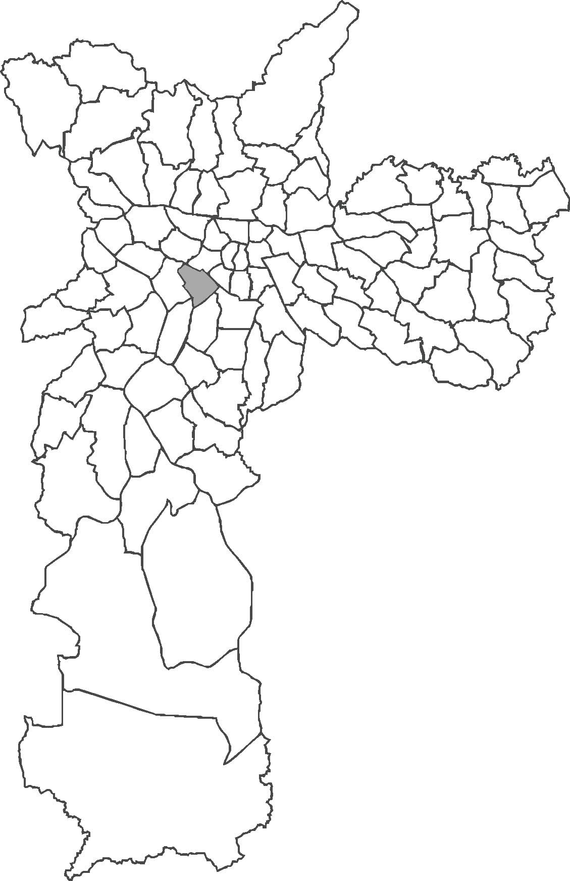 Kart Жардим Паулиста rayonu