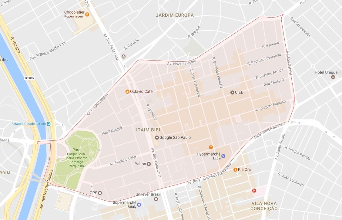 Kart Итаим Bibi, San Paulo