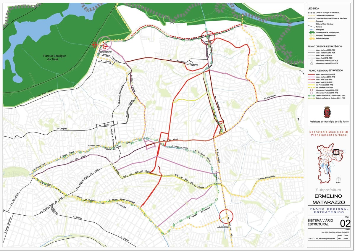Kart Ermelino Матараццо San - Paulo - yollar