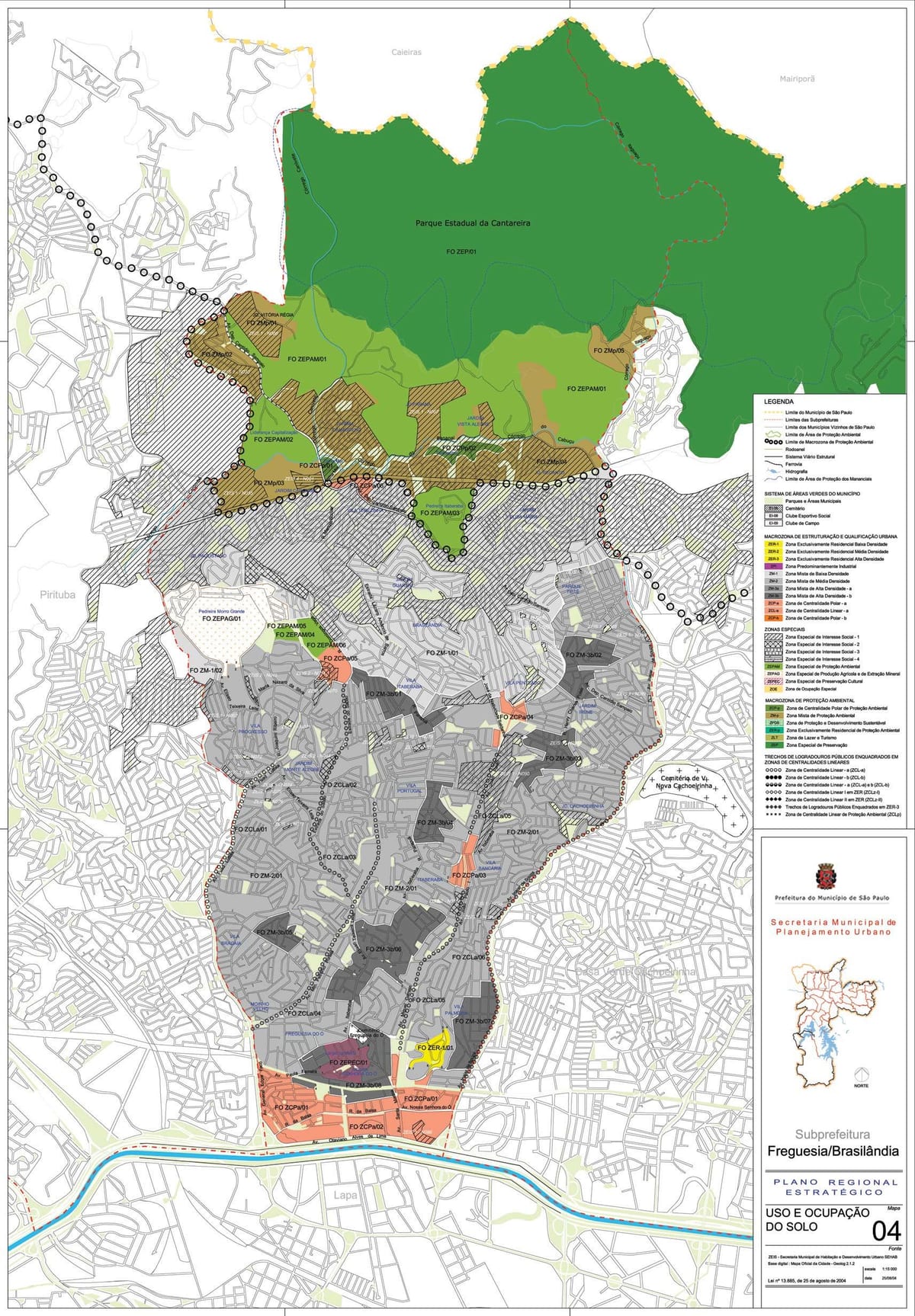 Kart Фрегезия etmək San - Paulo - ələ torpaq