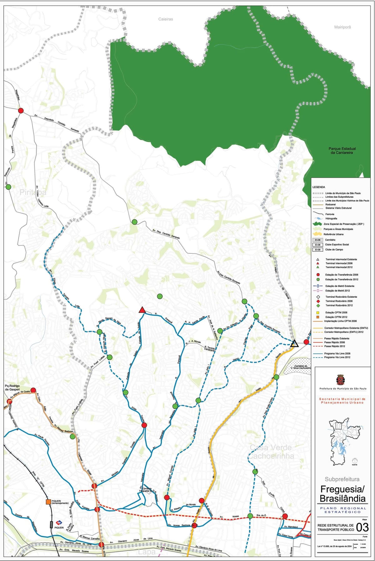 Kart Фрегезия etmək San - Paulo - ictimai nəqliyyat