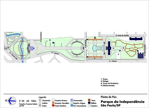 Kart Индепенденсии parkın San Paulo