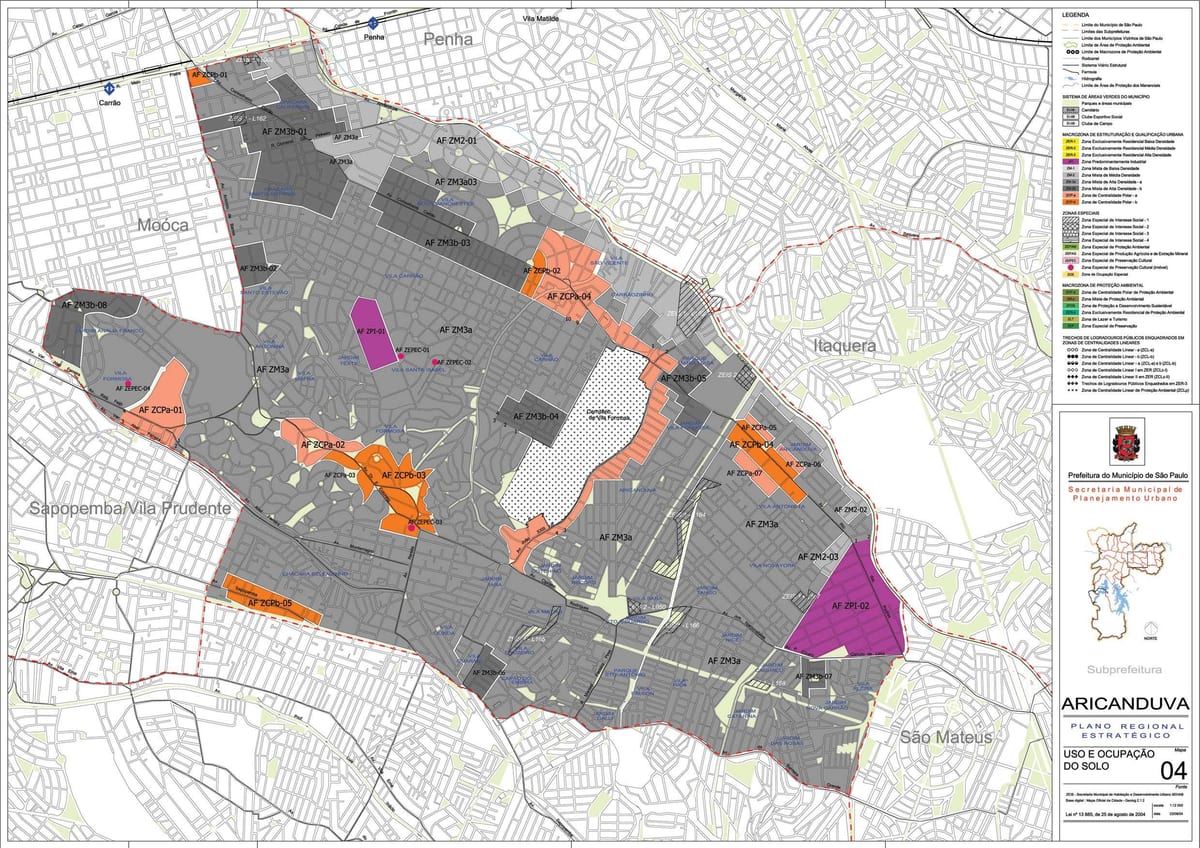 Kart Mərkəzi-Vila Формоза-San-Paulo - ələ torpaq