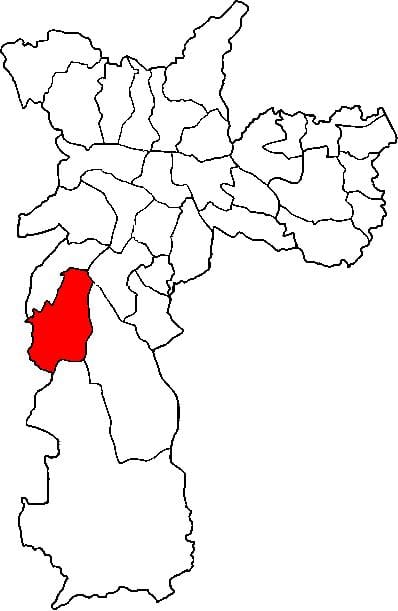 Xəritə, M супрефектур döyüşlərdə Мирине San Paulo