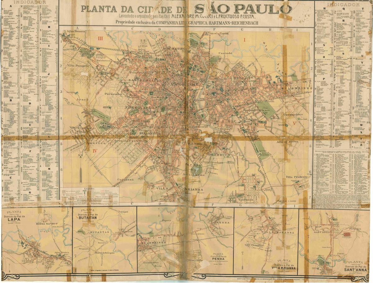 Kart sabiq San - Paulo - 1913
