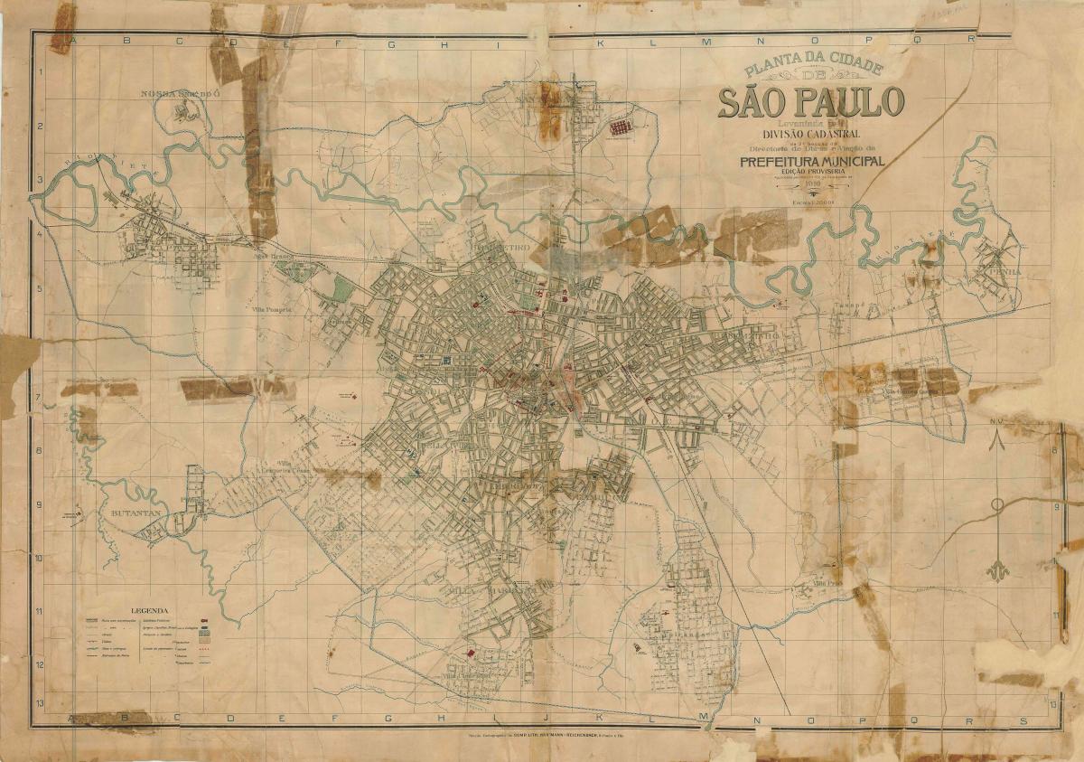 Kart sabiq San - Paulo - 1916
