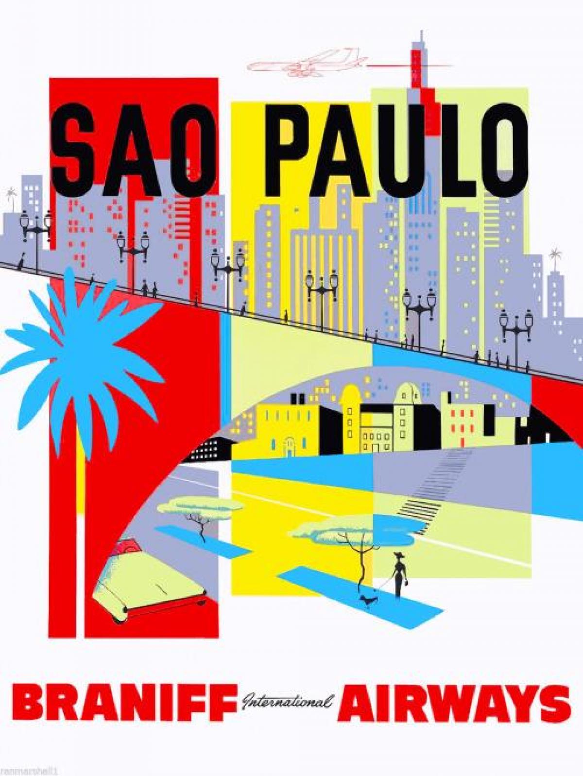 Kart San-Paulo divar kağızları