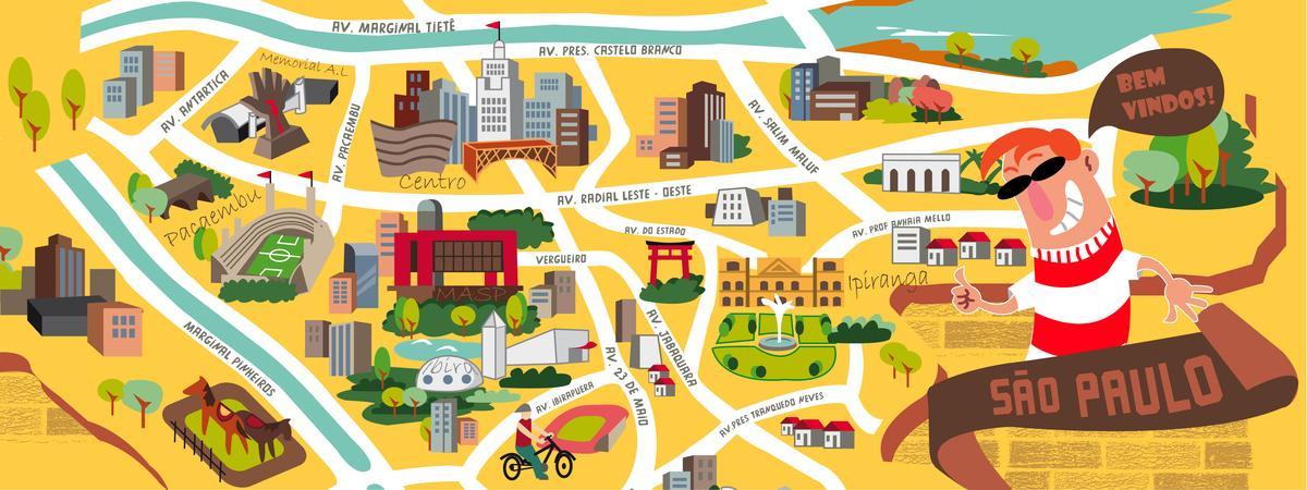 Kart San-Paulo dizayn