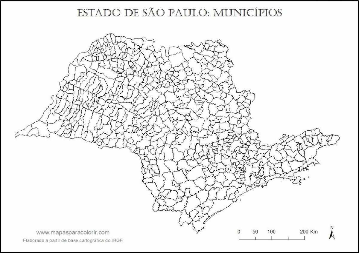 Kart San-Paulo Qız - bələdiyyələr