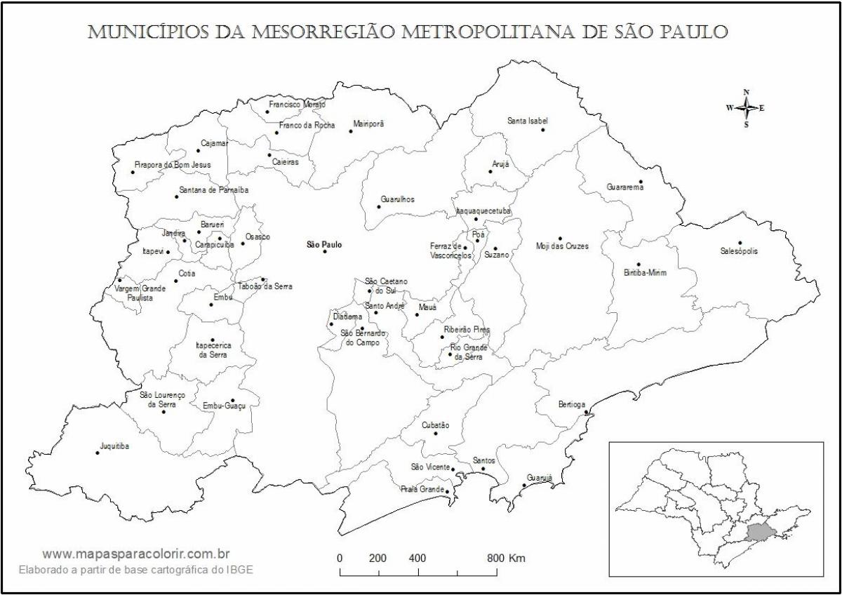 Kart San-Paulo девственницы