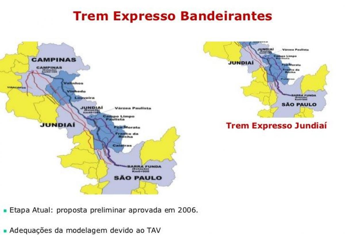 Kart San-Paulo Экспрессо-Бандейрантисе