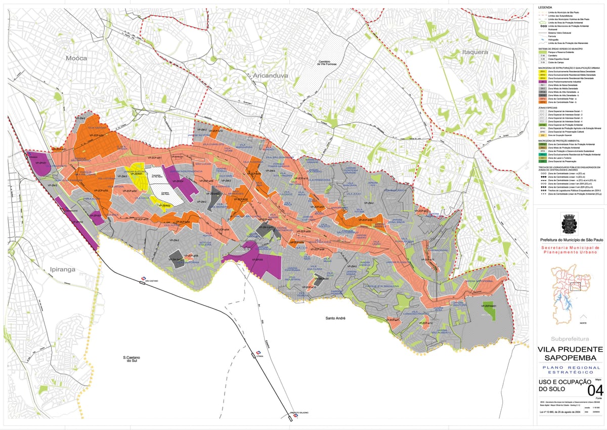 Kart Sapopembra San-Paulo - ələ torpaq
