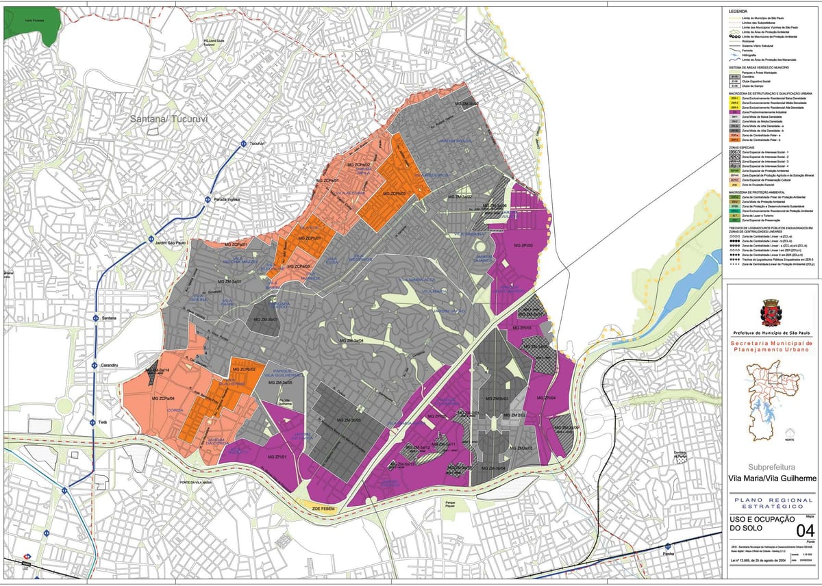 Kart Vila-Maria-San - Paulo - ələ torpaq