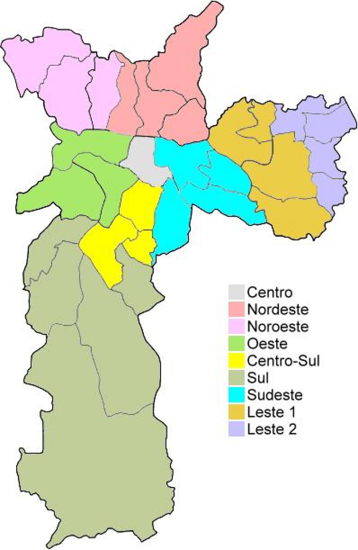 Kart inzibati rayonu, San Paulo
