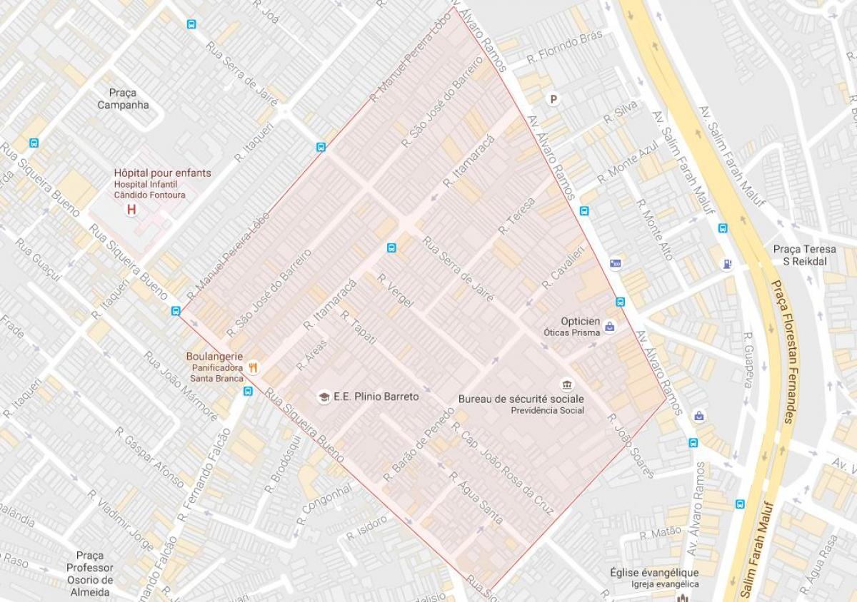 Kart Агуа İrqi, San Paulo