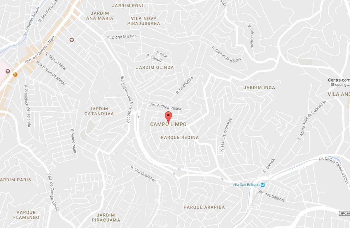 Kart Кампу-Лимпу-San Paulo