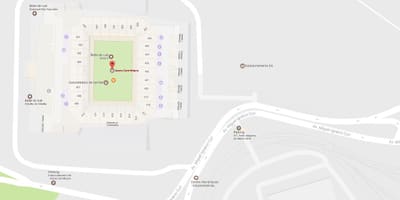 Kart "Arena Коринтианс" - giriş