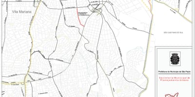 Kart Ипиранга-San-Paulo - yollar