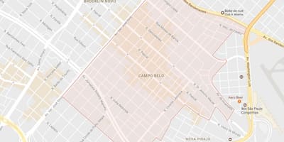 Kart Кампу-Белу-San Paulo