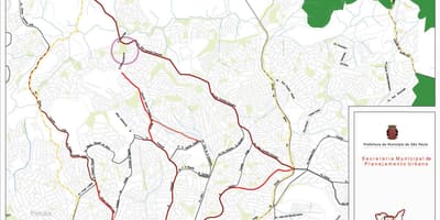 Kart Фрегезия etmək San - Paulo - yollar