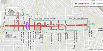 Kart prospekti Паулиста San Paulo