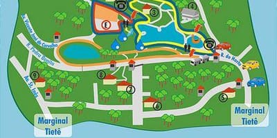 Kart-deyə park Alberto - çiçəkli bağ