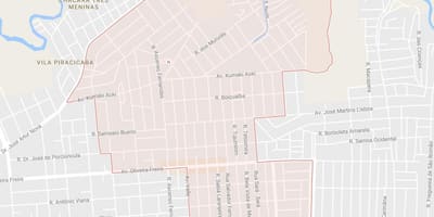 Kart Жардин Xelena-San Paulo