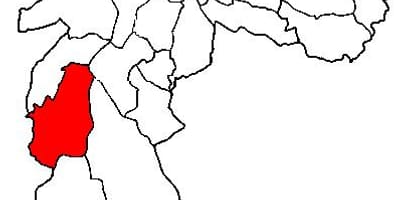 Xəritə, M супрефектур döyüşlərdə Мирине San Paulo