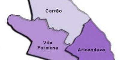 Kart Mərkəzi-Vila-sub-prefecture Формоза