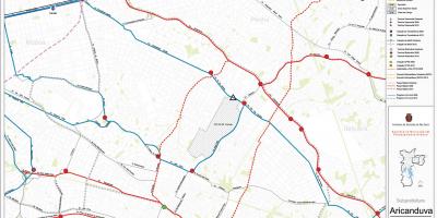 Kart Mərkəzi-Vila Формоза-San-Paulo - ictimai nəqliyyat