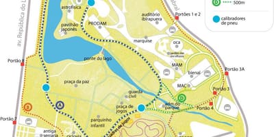 Kart parkın Ибирапуэра