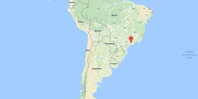 Kart San-Paulo Cənubi Amerika