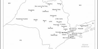 Kart San-Paulo Virgin - baş şəhəri