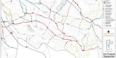 Kart Sapopembra San - Paulo - ictimai nəqliyyat
