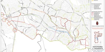 Kart Sapopembra San - Paulo - yollar