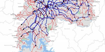 Kart terminallar avtobus San Paulo
