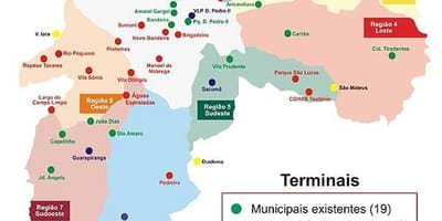 Kart terminallar avtobus San Paulo