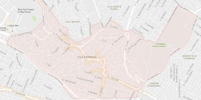 Kart Vila Формоза-San Paulo