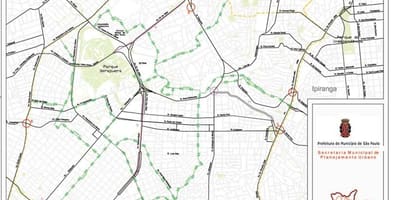 Kart Vila-Mariana San - Paulo - yollar