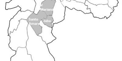 Kart zonasının Mərkəzi-Sul-San Paulo