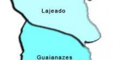 Kart Guaianases супрефектур