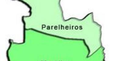 Kart супрефектур Parelheiros